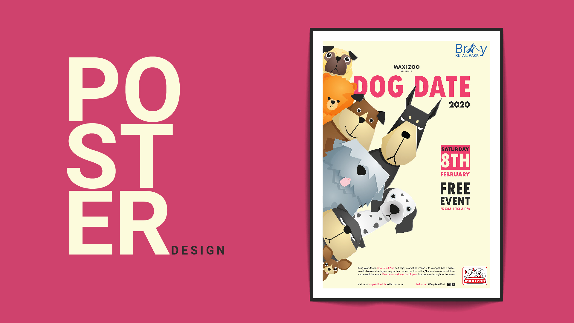 Dog Date Poster Design